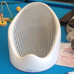 White Baby Bath Support